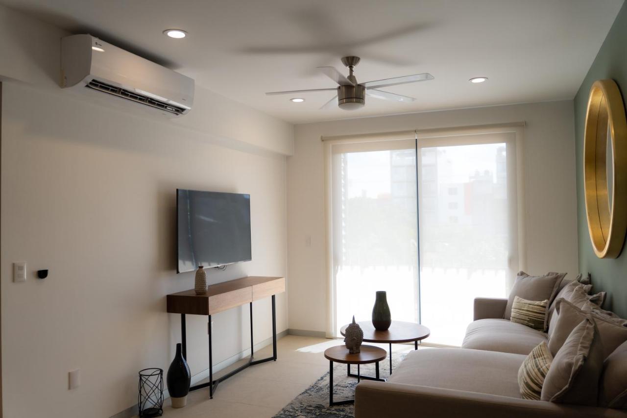 Fancy 3 Bedroom Apartments In Downtown Playa Rooftop Pool Gym Playa del Carmen Buitenkant foto