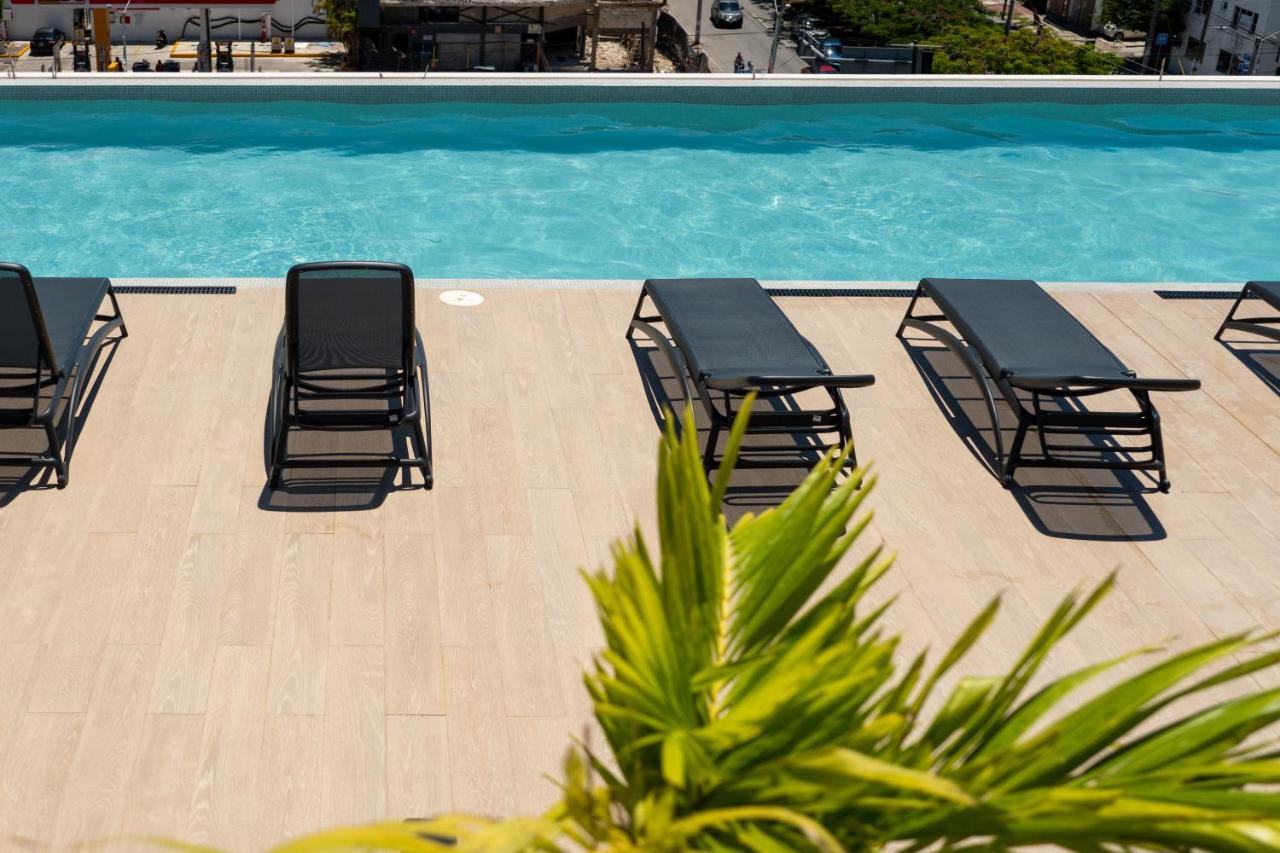 Fancy 3 Bedroom Apartments In Downtown Playa Rooftop Pool Gym Playa del Carmen Buitenkant foto