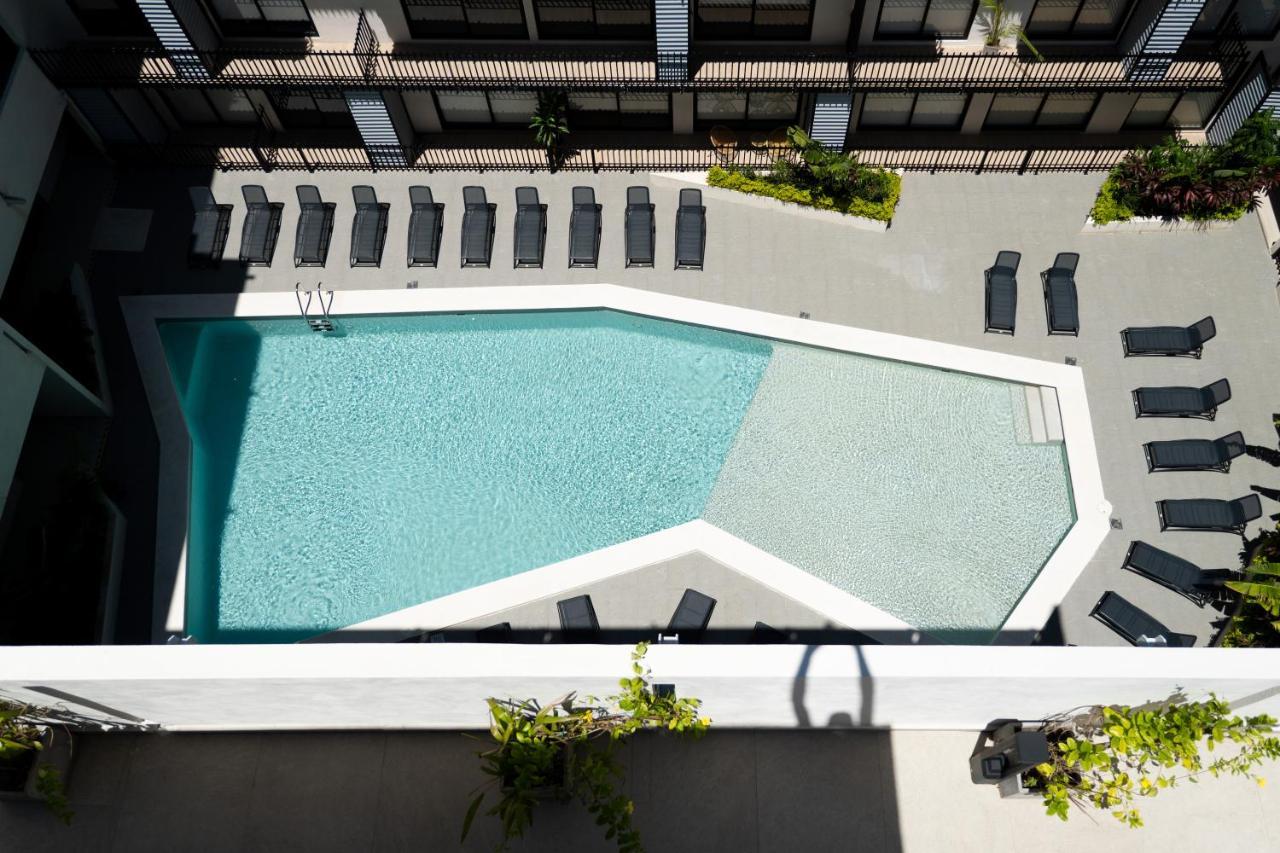 Fancy 3 Bedroom Apartments In Downtown Playa Rooftop Pool Gym Playa del Carmen Buitenkant foto